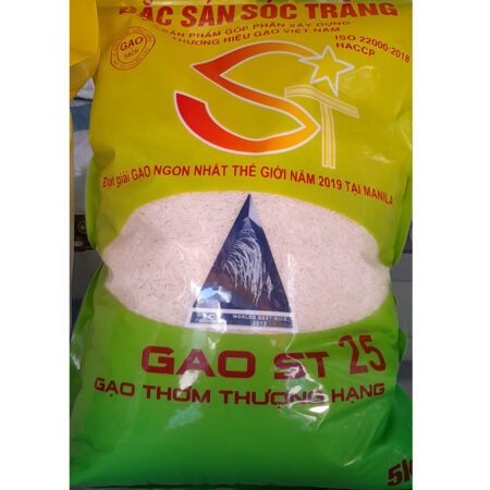 Gạo thơm ST25 Sóc Trăng