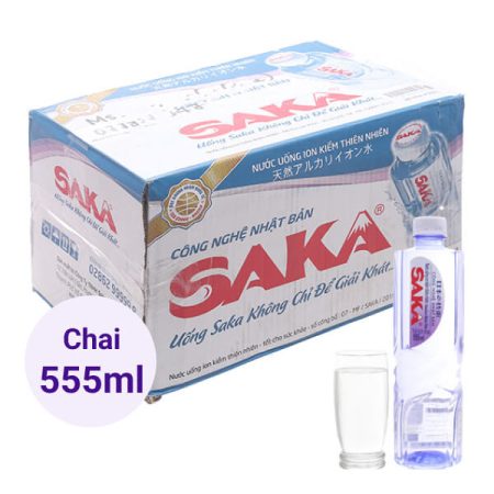 Thùng nước Saka 555ml