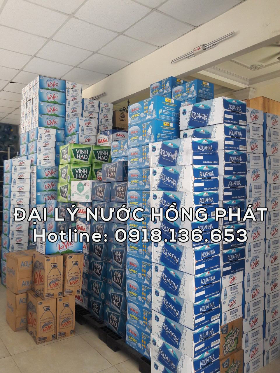 Đại lý nước uống hồng phát