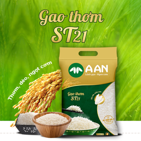 Gạo Thơm ST21 AAn