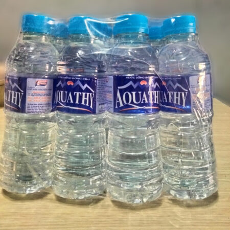 Nước suối chai nhỏ AQUATHY 330ml (lốc 24 chai)