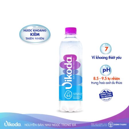 Nước Khoáng Kiềm Thiên Nhiên Vikoda 500ml